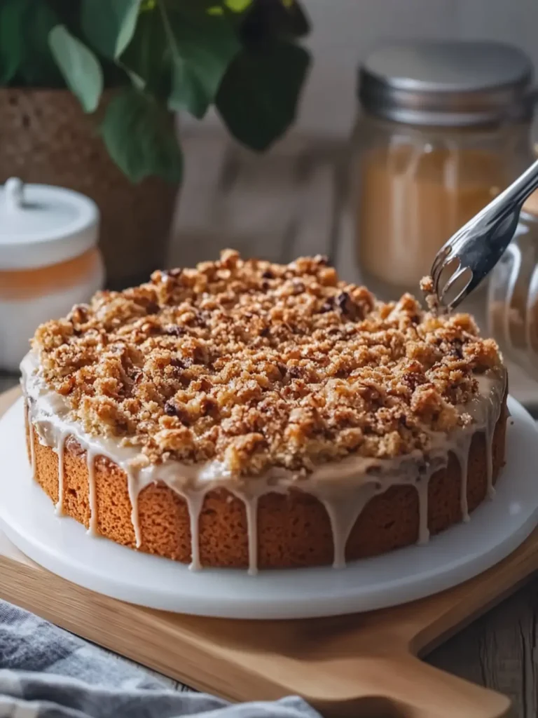 Delicious Pumpkin Coffee Cake with Sweet Streusel Topping 2 Pumpkin Coffee Cake