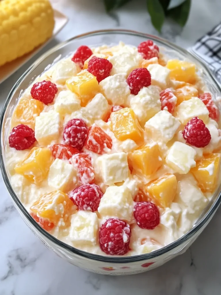 Creamy Ambrosia Salad: A Nostalgic Fruit Delight for All 3 Creamy Ambrosia Salad