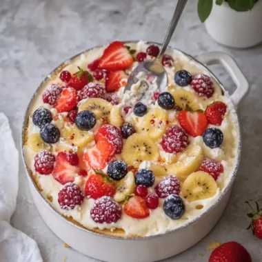Irresistible Fruit Custard Biscuit Dessert for Delightful Days 6 Irresistible Fruit Custard Biscuit Dessert for Delightful Days