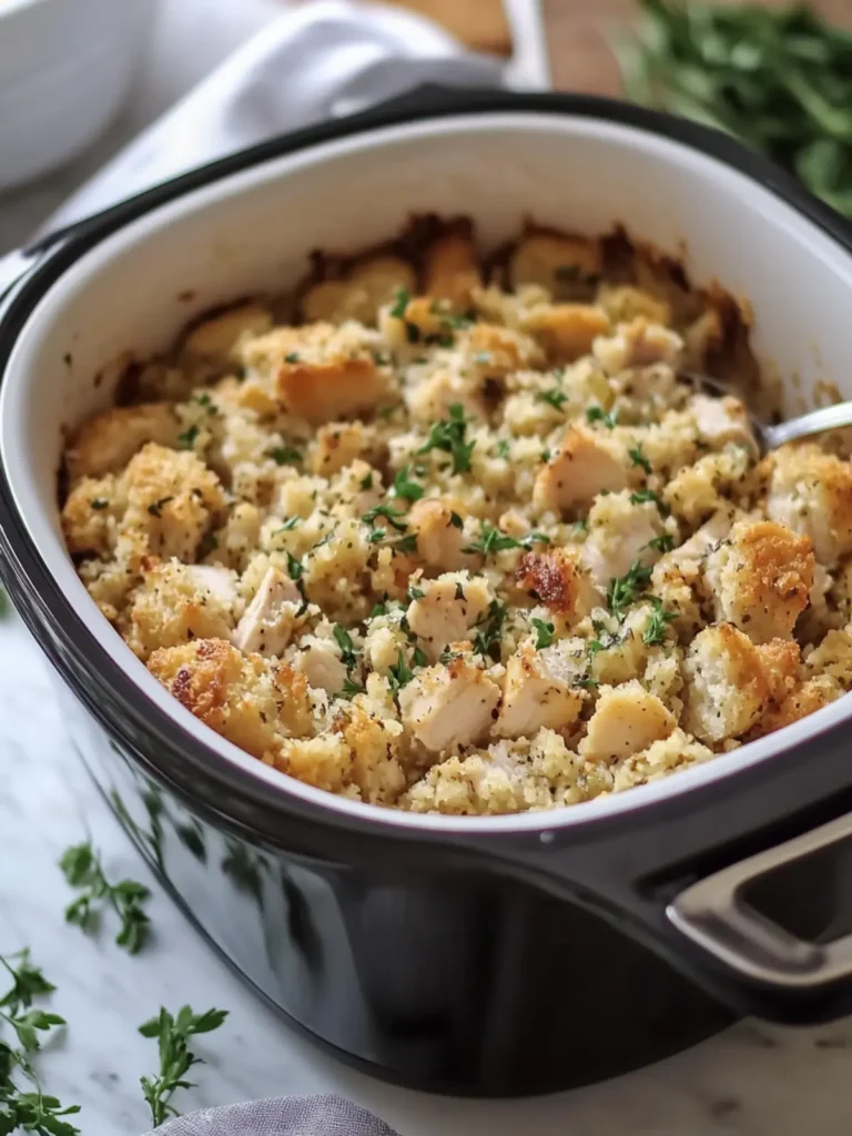 Dump and Go Chicken and Stuffing Casserole for Busy Nights 4 Dump and Go Chicken and Stuffing