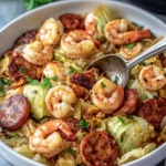 Savory Fried Cabbage with Shrimp and Sausage Delight 17 Fried Cabbage with Shrimp and Sausage