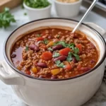 Irresistible Slow Cooker Chili with Ground Beef & Beans Delight 20 Slow Cooker Chili with Ground Beef & Beans