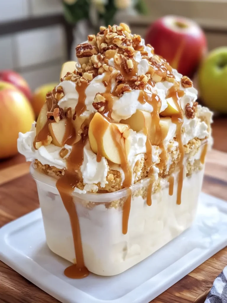 Creamy Caramel Apple Delight