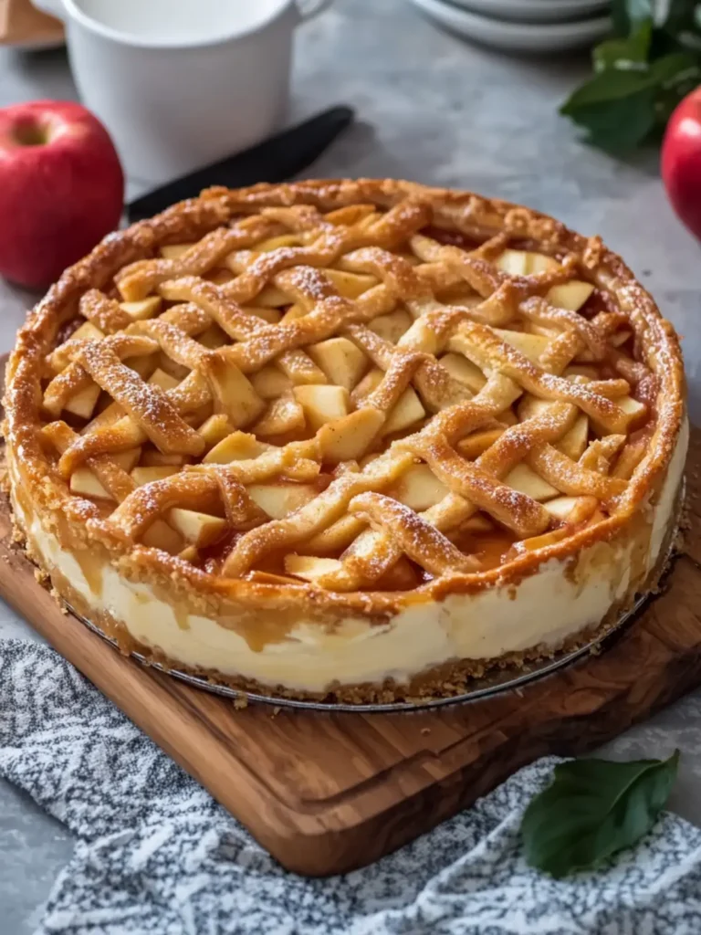 Decadent Apple Pie Cheesecake That Will Steal Your Heart 2 Apple Pie Cheesecake