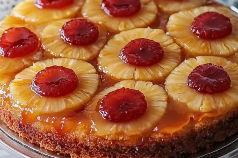 Easy Pineapple Upside-Down Cake
