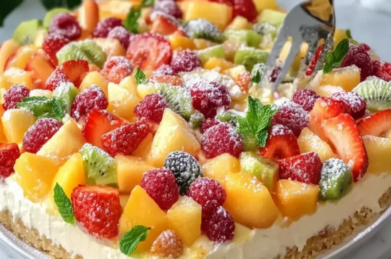 Tropical Cheesecake Fruit Salad