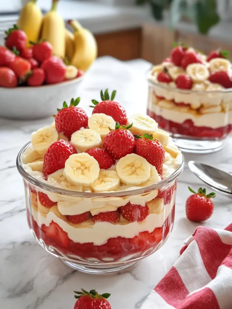 Strawberry Banana Pudding Dream