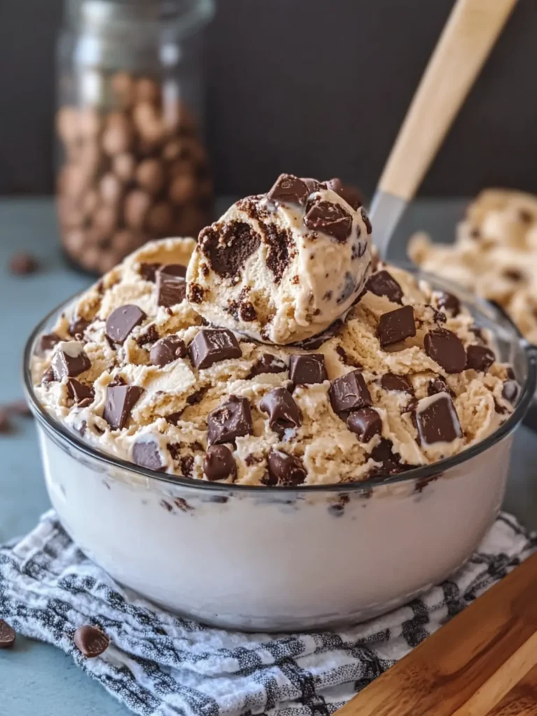 Indulge in Homemade Chocolate Peanut Butter Cookie Dough Ice Cream 4 Chocolate Peanut Butter Cookie Dough Ice Cream