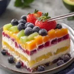 Rainbow Fruit Cheesecake Lasagna: A Colorful Summer Delight 20 Rainbow Fruit Cheesecake Lasagna