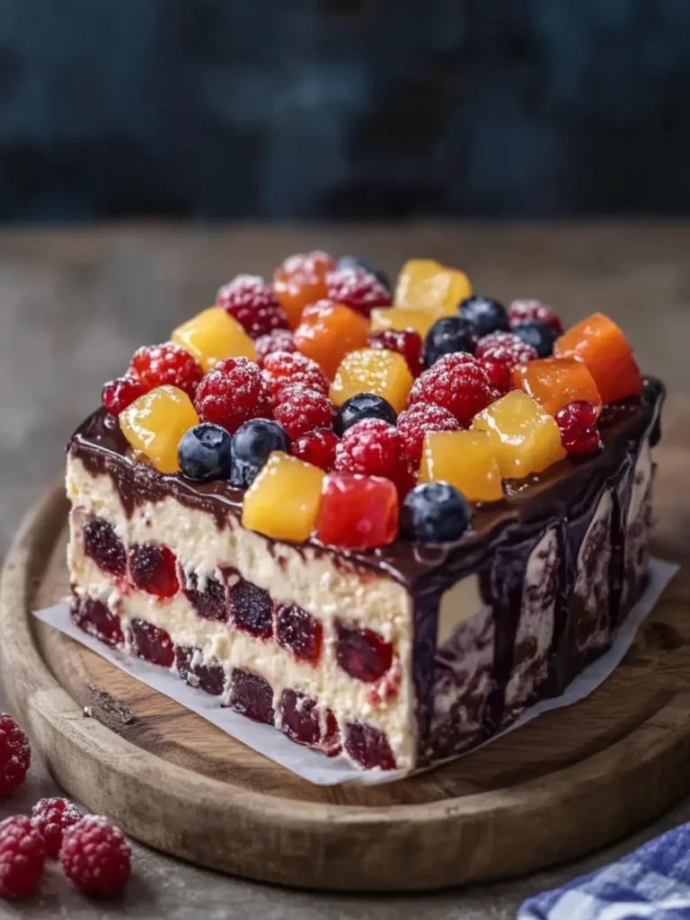 Chocolate Fruit Cake