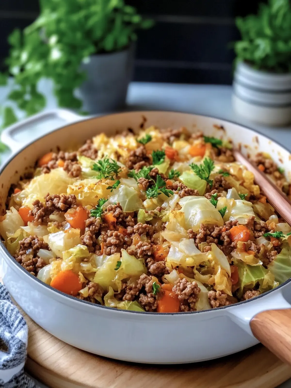 Savory Ground Beef Cabbage Stir-Fry Casserole Bliss 5 Ground Beef Cabbage Stir-Fry Casserole