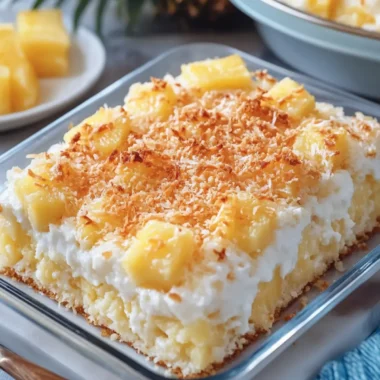 Coconut Pineapple Dump Cake: Easy Tropical Indulgence at Home 15 Coconut Pineapple Dump Cake