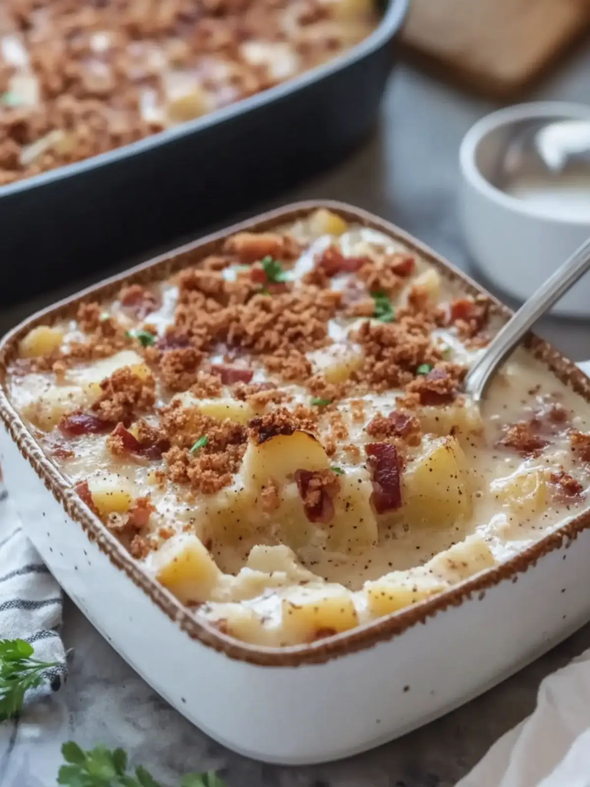 Smoky Bacon Ranch Potato Soup to Cozy Up Your Dinner Table 5 Smoky Bacon Ranch Potato Soup