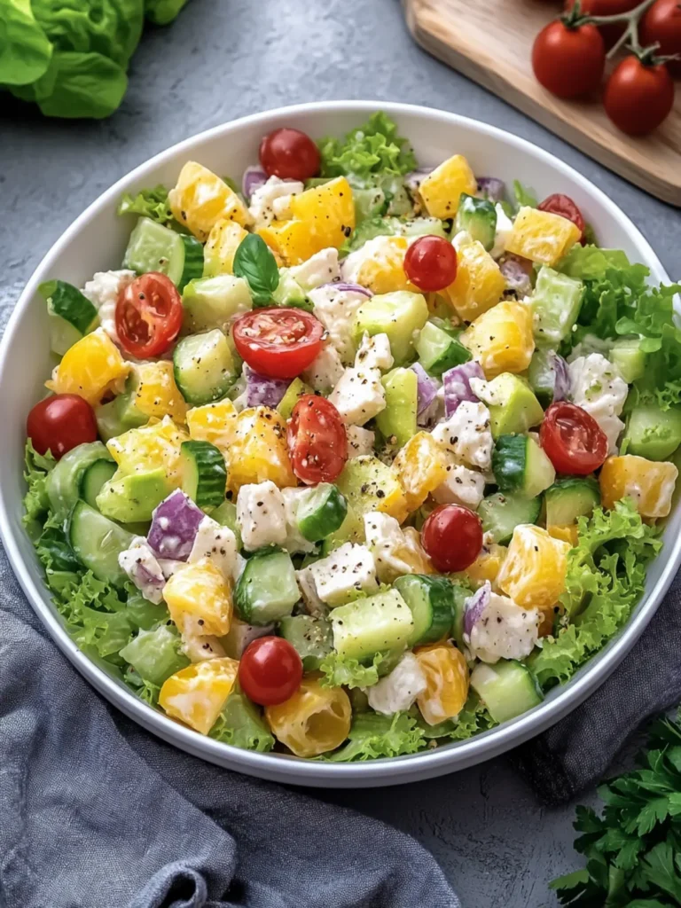 Royal Delight Salad: A Fresh Twist on Classic Chicken Meals 3 Royal Delight Salad