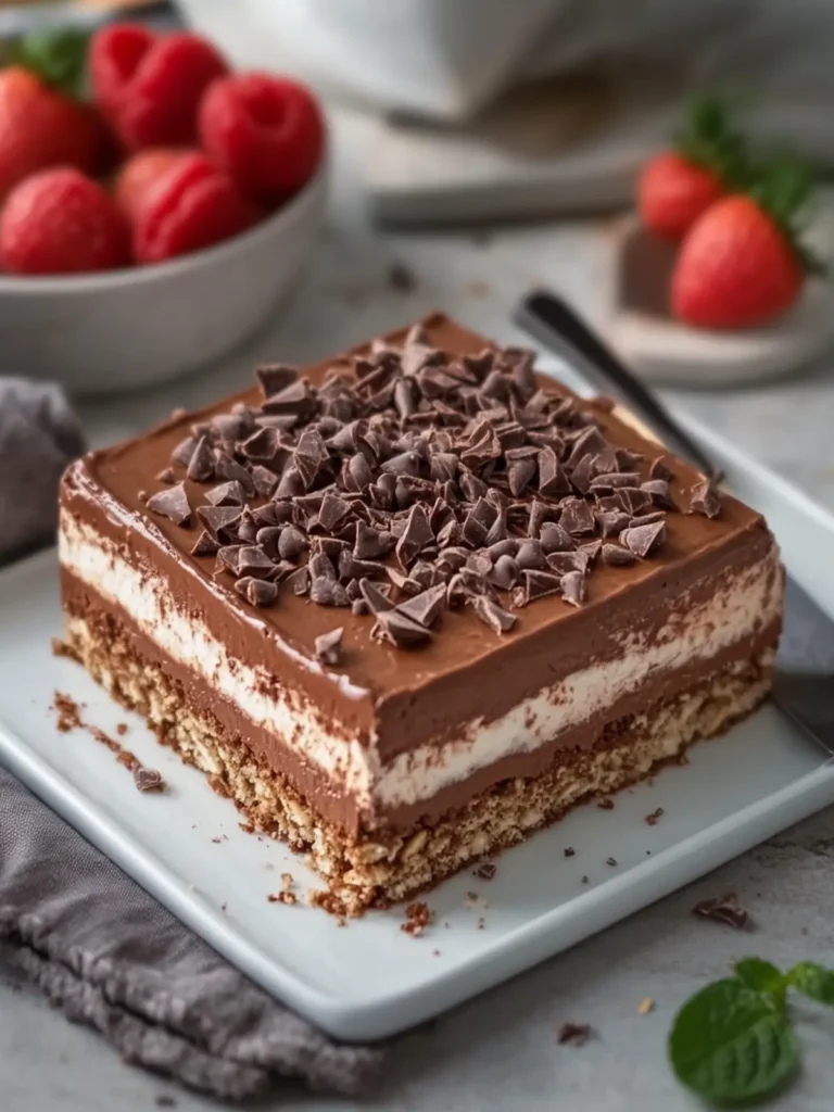 Irresistible No-Bake Chocolate Graham Cake for Sweet Cravings 2 No-Bake Chocolate Graham Cake