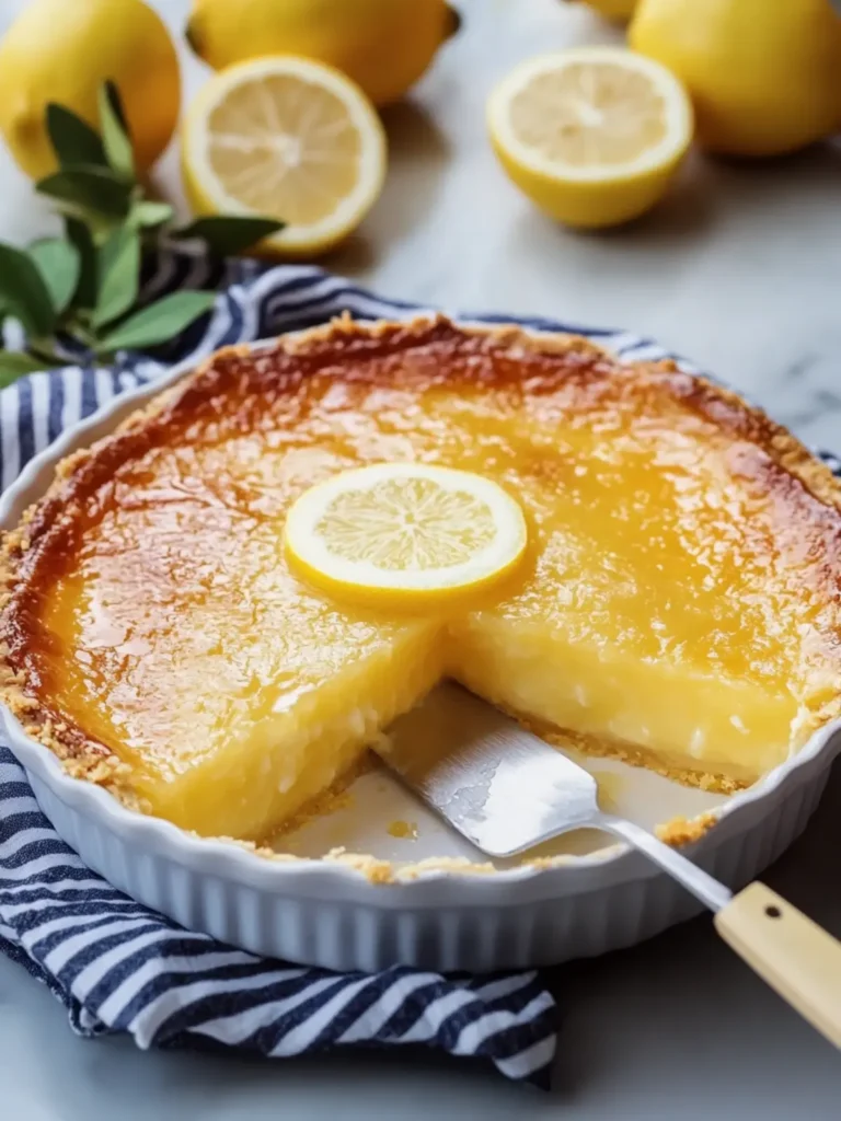 Sugar-Free Lemon Impossible Pie for a Guilt-Free Treat 3 Sugar-Free Lemon Impossible Pie