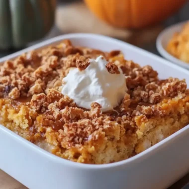 Irresistible Pumpkin Dump Cake Casserole Everyone Will Love 9 Pumpkin Dump Cake Casserole
