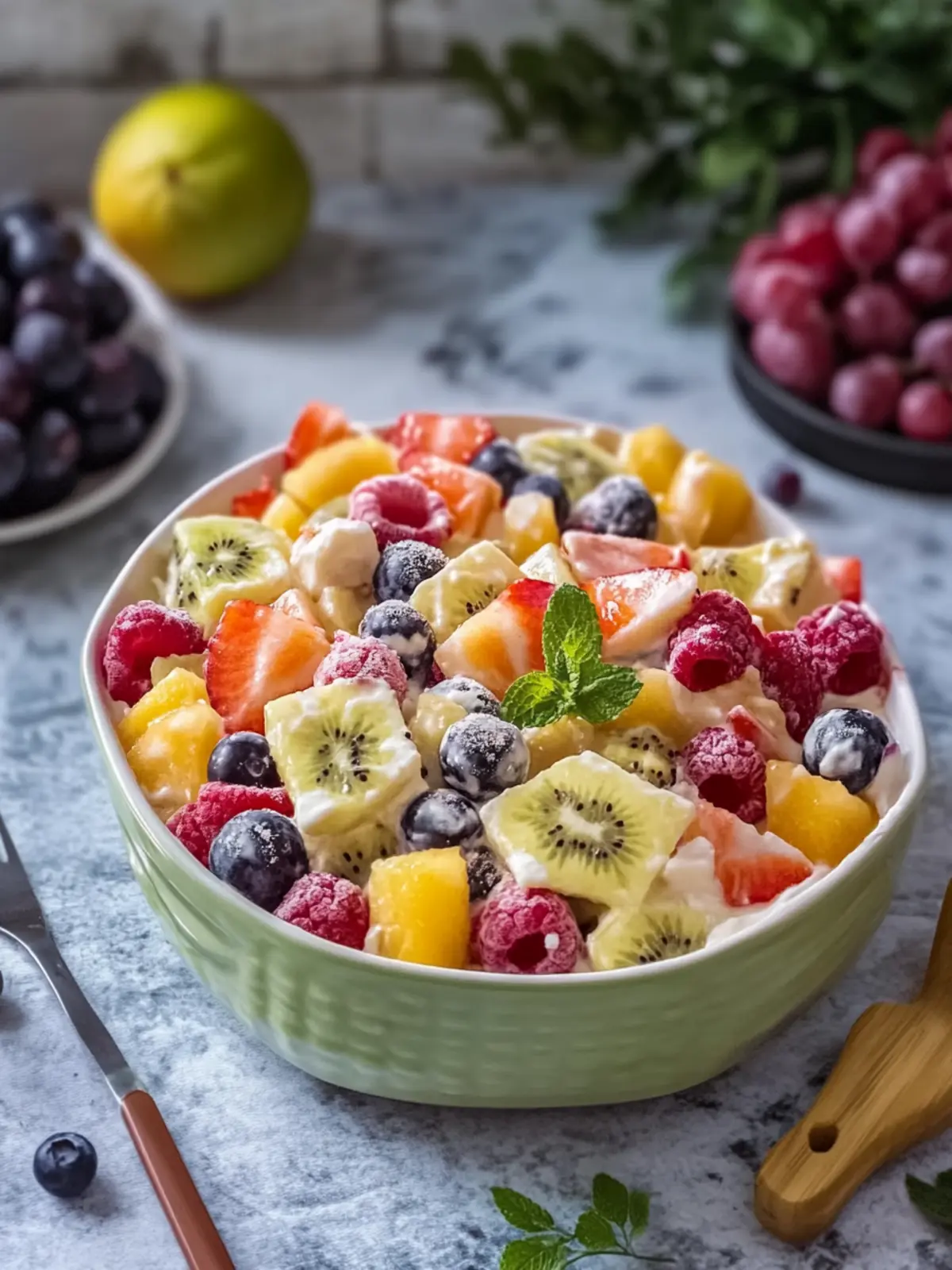 Creamy Fresh Fruit Salad That's Perfect for Any Celebration 5 Creamy Fresh Fruit Salad