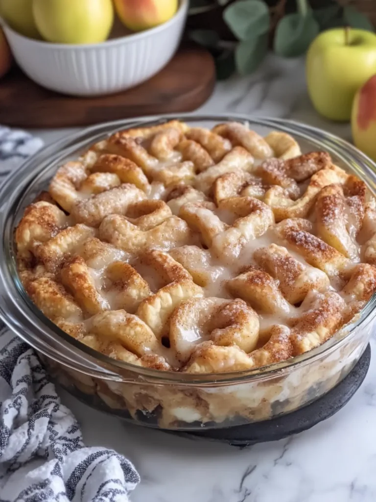 Irresistible Cinnamon Roll Apple Pie Casserole Bliss 3 Cinnamon Roll Apple Pie Casserole