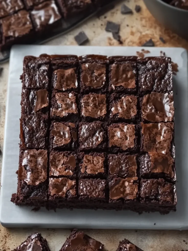 Irresistible Chewy Fudge Brownies for Chocolate Lovers 4 Chewy Fudge Brownies