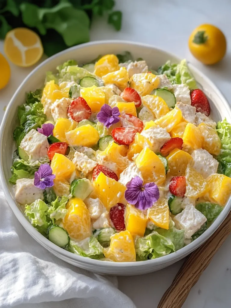 Royal Delight Salad: A Fresh Twist on Classic Chicken Meals 2 Royal Delight Salad