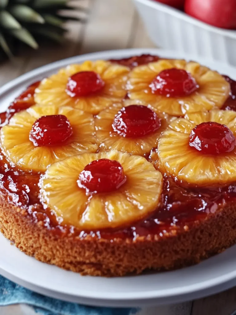 Revamp Your Dessert Game: Pineapple Upside-Down Cake Bliss 3 Pineapple Upside-Down Cake