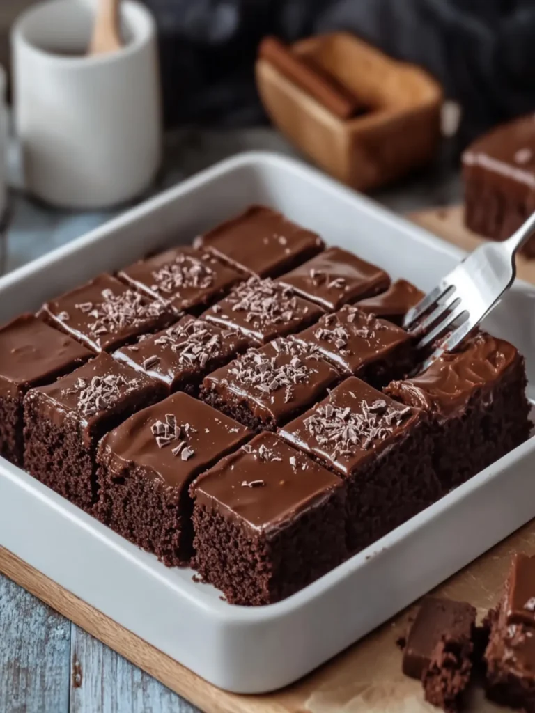 Irresistible Chocolate Fudge Cake Squares That Melt Hearts 2 Chocolate Fudge Cake Squares