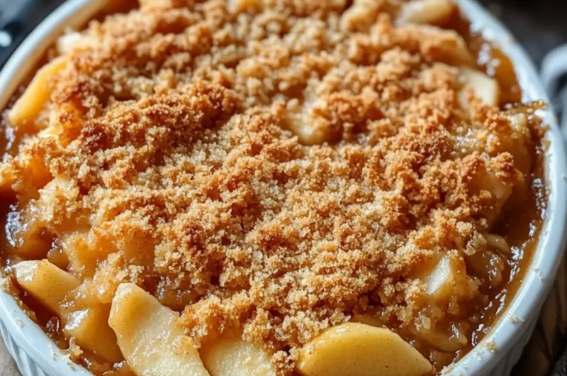 Caramel Apple Dump Cake