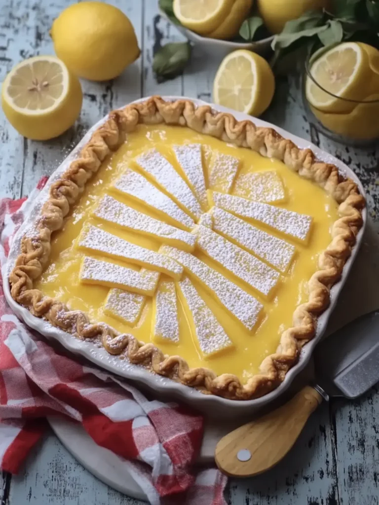 Zesty Lemon Crostata That Will Brighten Your Day 4 Lemon Crostata