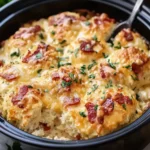 Crockpot Cheesy Turkey Bacon Garlic Parmesan Chicken Delight 10 Crockpot Cheesy Turkey Bacon Garlic Parmesan Chicken Biscuit Cobbler