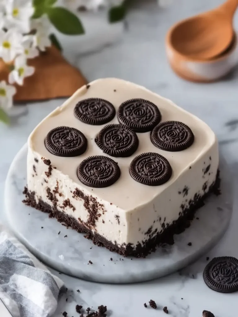Protein Oreo Cheesecake Delight with Creamy Cottage Cheese 3 Protein Oreo Cheesecake (Cottage Cheese)
