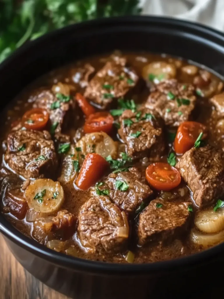 Savory Slow Cooker Cube Steak with Creamy Mushroom Gravy 3 Slow Cooker Cube Steak