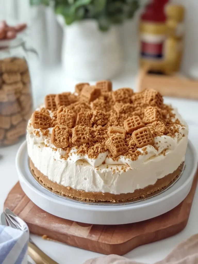 Decadent No-Bake Lotus Biscoff Cheesecake for Sweet Cravings 3 No-Bake Lotus Biscoff Cheesecake