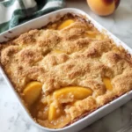 Homemade Peach Cobbler