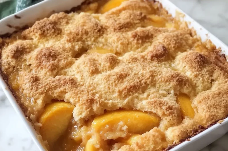 Homemade Peach Cobbler