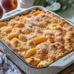 Irresistible Peach Cobbler Dump Cake Casserole Magic 19 Peach Cobbler Dump Cake Casserole