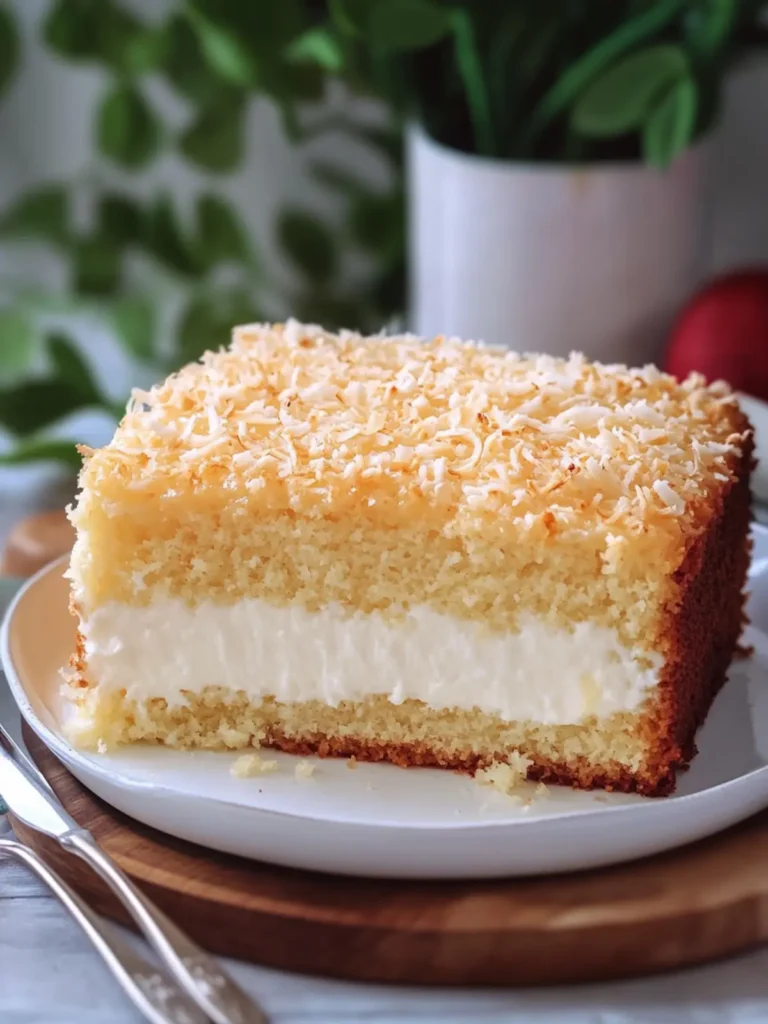 Creamy Coconut Cake
