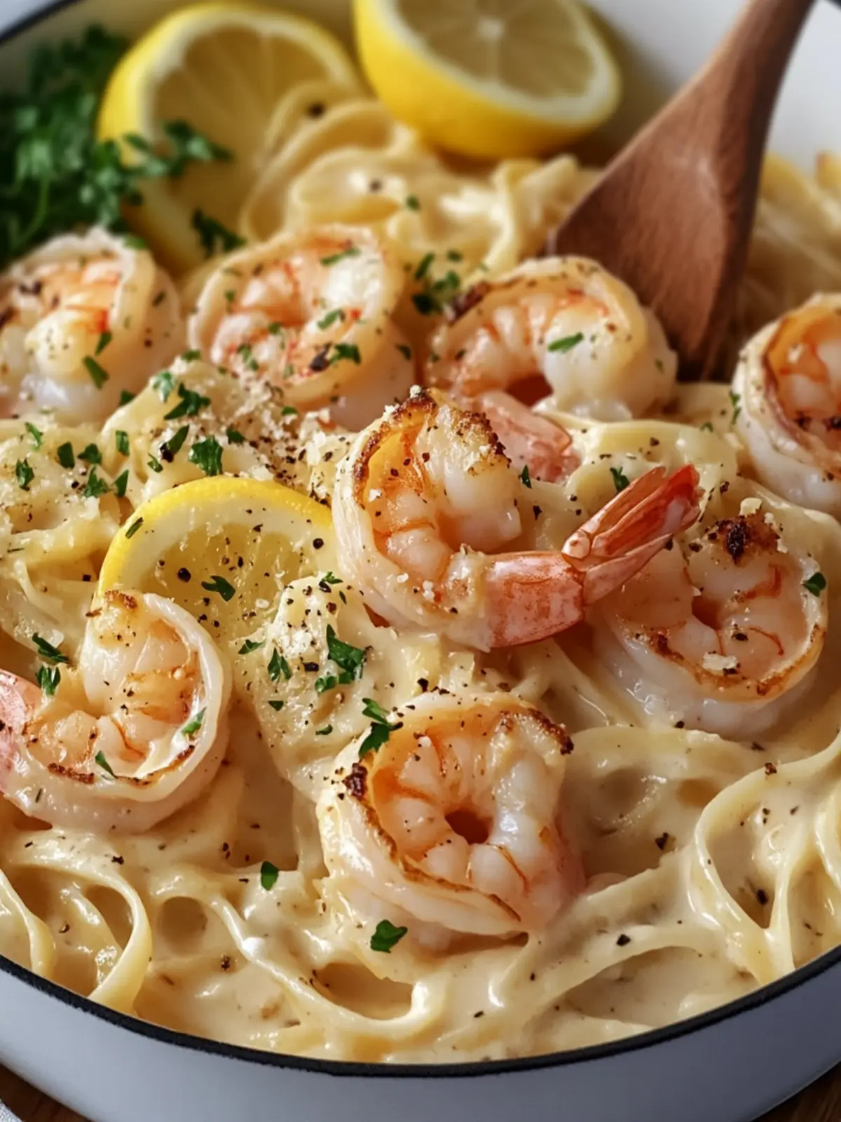 Lemon Garlic Shrimp Alfredo: A Creamy Delight at Home 5 Lemon Garlic Shrimp Alfredo