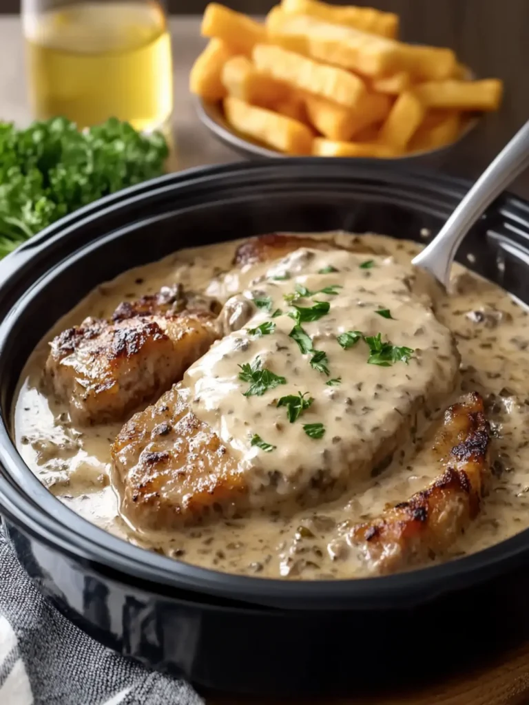 Irresistible Slow Cooker Creamy Ranch Pork Chops Recipe 2 Slow Cooker Creamy Ranch Pork Chops