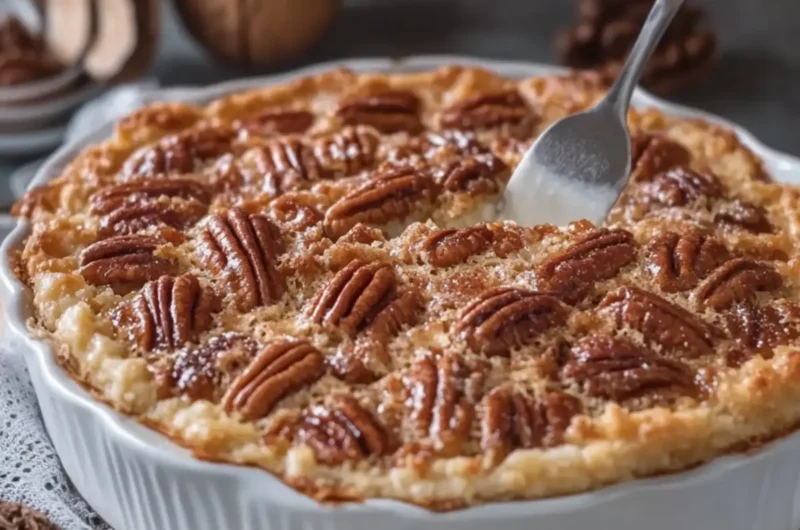Coconut Pecan Praline Bake