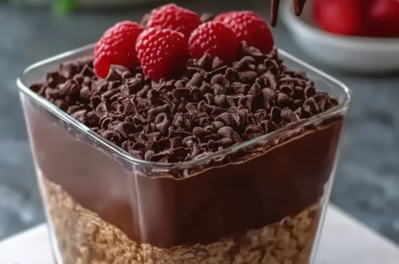 No-Bake Chocolate Pavê