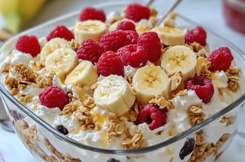 Banana Split Fluff Salad