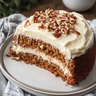 Carrot Cake with Cream Cheese Frosting