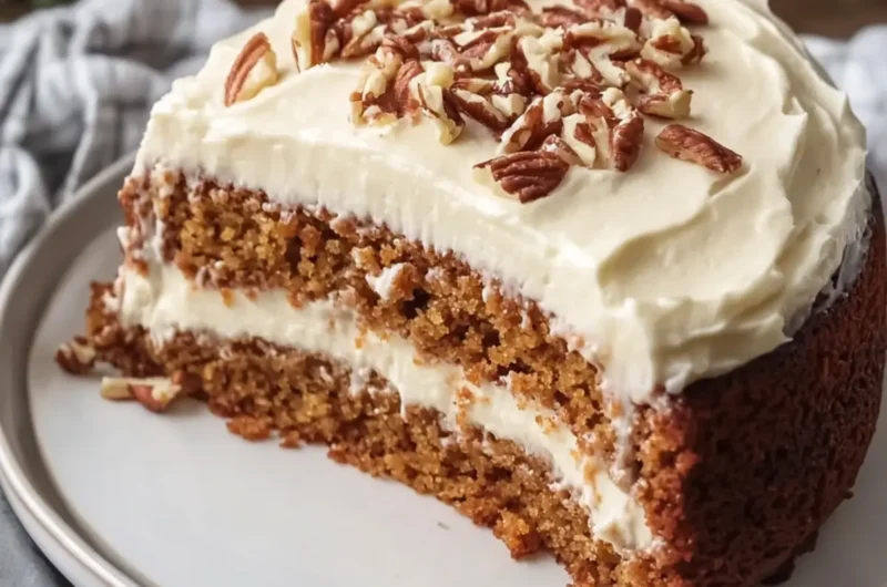 Carrot Cake with Cream Cheese Frosting