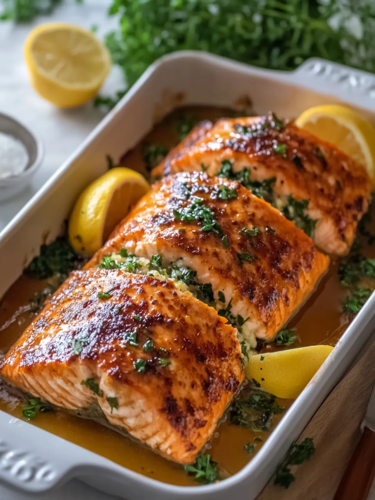 Brown Sugar Glazed Stuffed Salmon That's Pure Comfort Bliss 5 Brown Sugar Glazed Stuffed Salmon