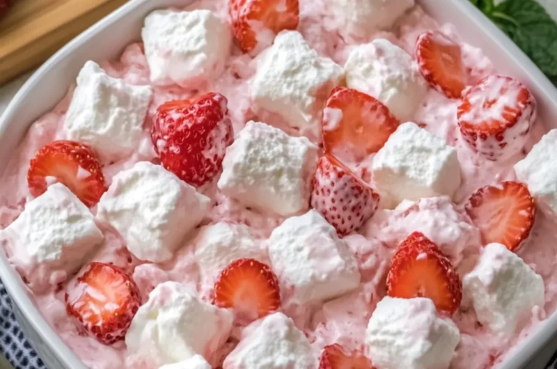 Strawberry Marshmallow Fluff Salad