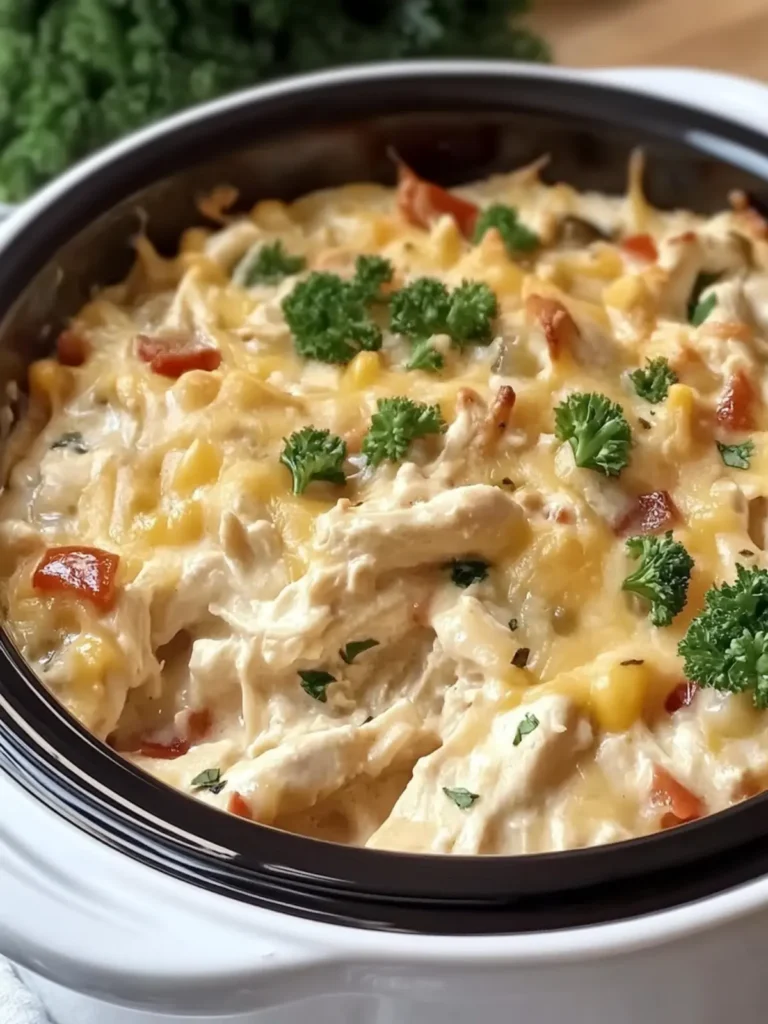 Crockpot Million Dollar Chicken Casserole for Cozy Evenings 2 Crockpot Million Dollar Chicken Casserole