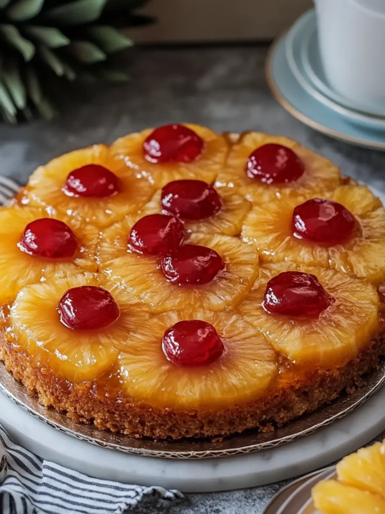 Irresistible Easy Pineapple Upside-Down Cake for Any Occasion 2 Easy Pineapple Upside-Down Cake