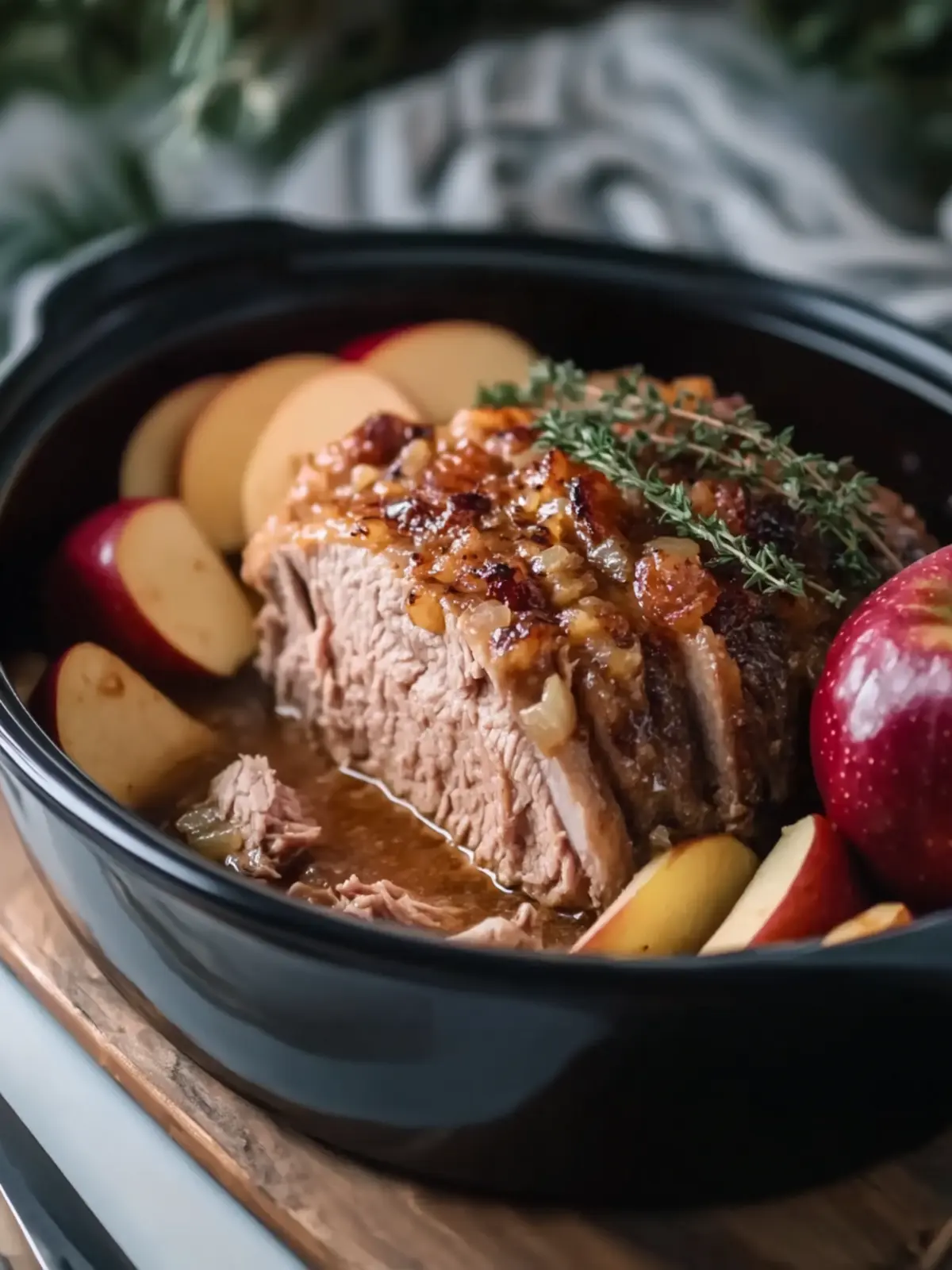 Irresistible Slow Cooker Apple Cider Pork Roast Recipe 5 Slow Cooker Apple Cider Pork Roast