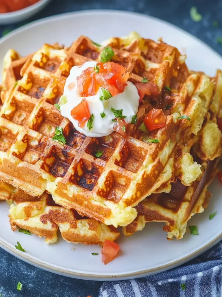 Hash Brown Waffles